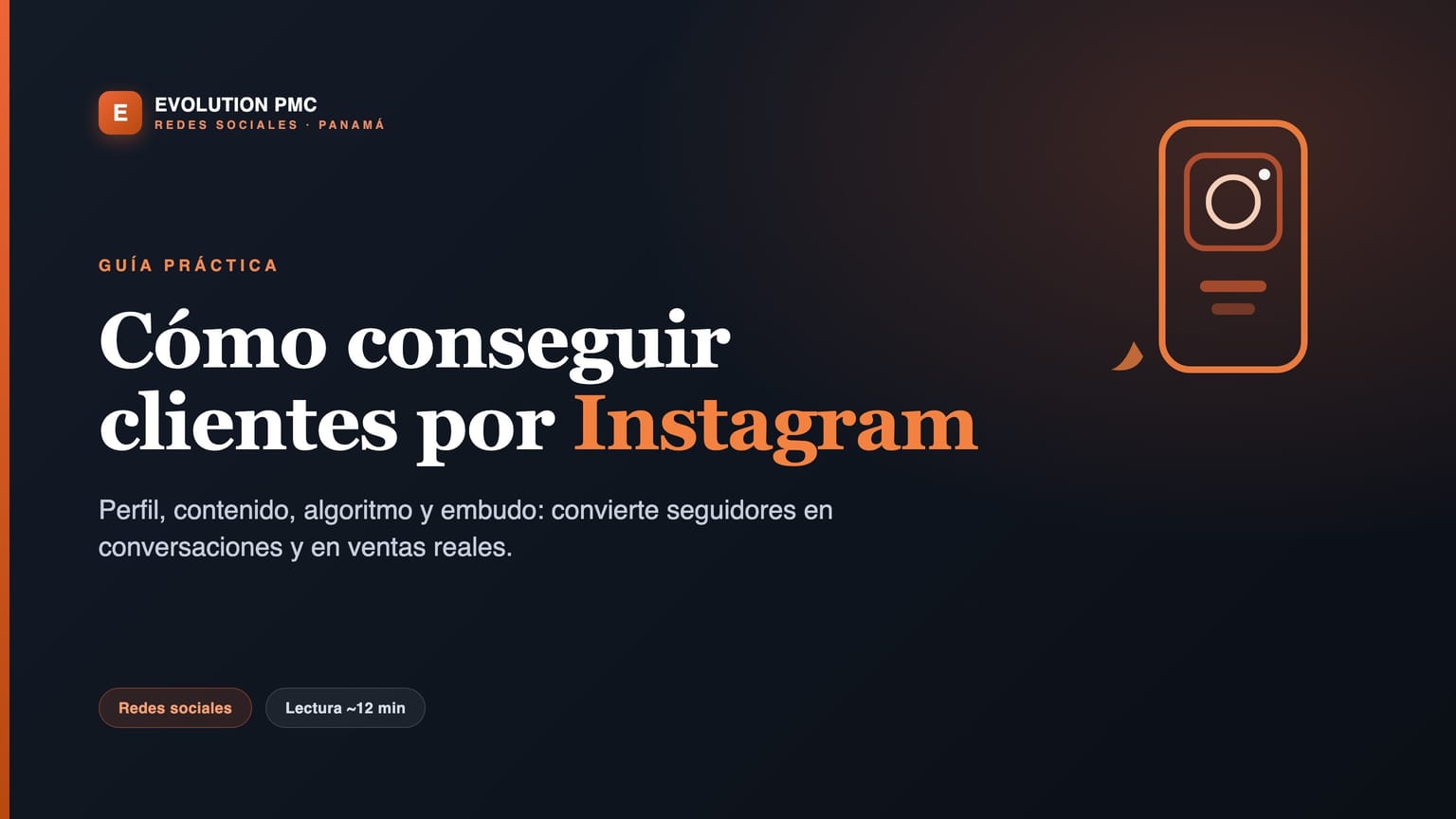Emprendedor en Panamá gestionando el Instagram de su negocio desde el celular